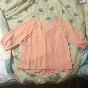 Pink blouse